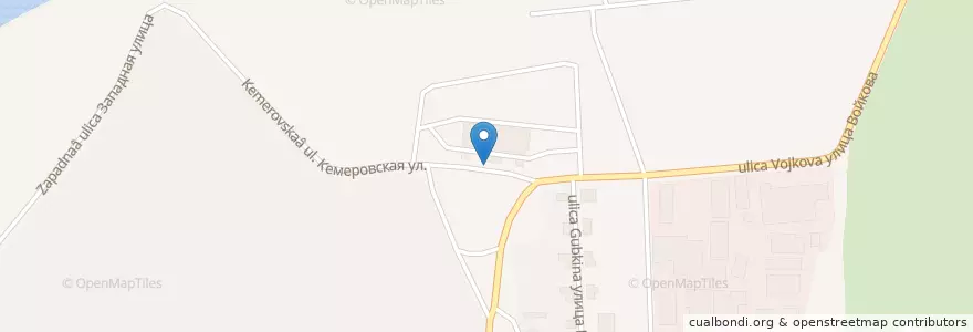 Mapa de ubicacion de Северный автовокзал en Russia, Circondario Federale Del Volga, Baschiria, Городской Округ Уфа.