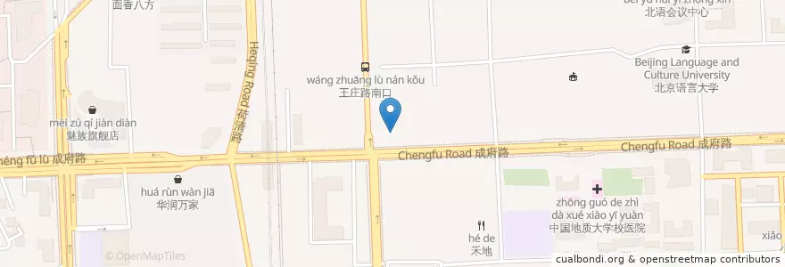 Mapa de ubicacion de 东升派出所 en China, Pekín, Hebei, 海淀区.