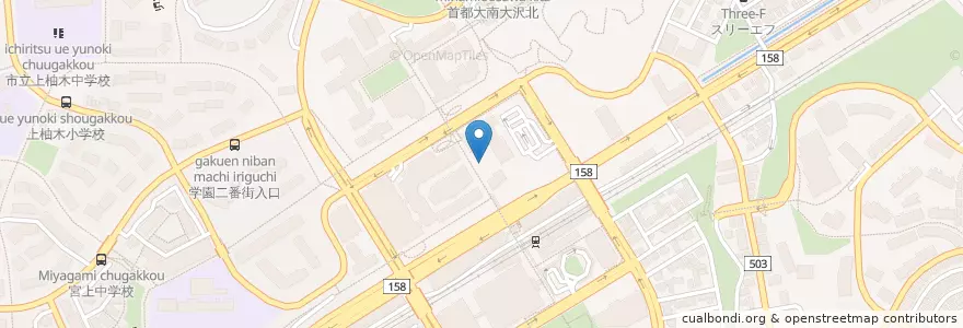Mapa de ubicacion de とんかつ　すずや;Butter en Japón, Tokio, Hachioji.