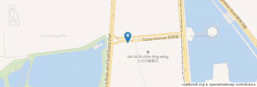 Mapa de ubicacion de Pepper Bar en China, Tianjin, Hebei, Nankai District.