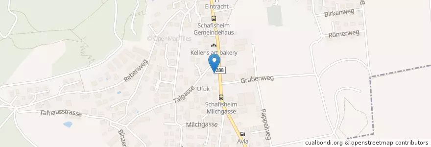 Mapa de ubicacion de Heng Heng en Zwitserland, Aargau, Bezirk Lenzburg, Schafisheim.