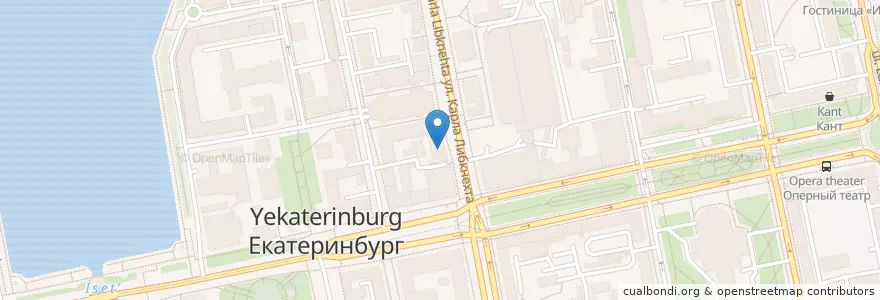 Mapa de ubicacion de Базар en Rusia, Уральский Федеральный Округ, Свердловская Область, Городской Округ Екатеринбург.