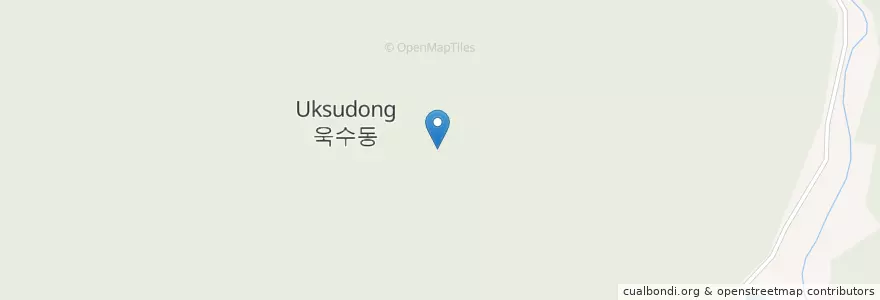Mapa de ubicacion de 고산동 en 大韓民国, 大邱, 寿城区, 고산동, 고산동.