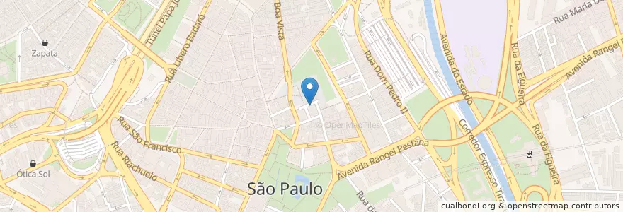 Mapa de ubicacion de Espaço da Cidadania “André Franco Montoro” en Brazil, Jihovýchodní Region, São Paulo, Região Geográfica Intermediária De São Paulo, Região Metropolitana De São Paulo, Região Imediata De São Paulo, São Paulo.