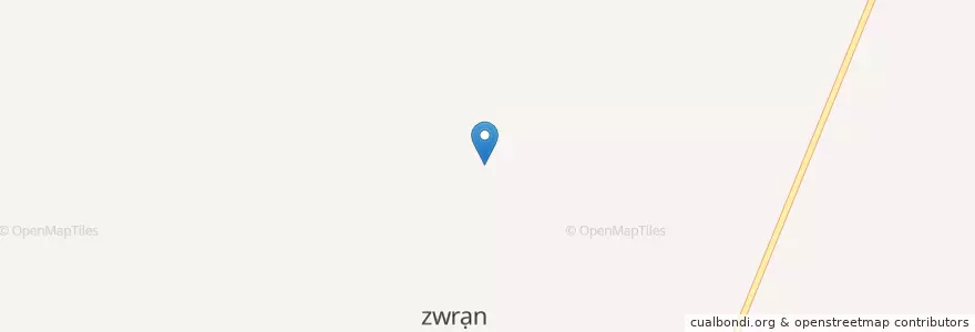 Mapa de ubicacion de زوران en 伊朗, استان کرمان, شهرستان بم, بخش بروات, روداب غربی, زوران.
