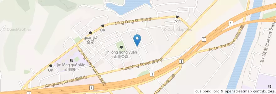 Mapa de ubicacion de Dream Community en Taiwan, New Taipei, Xizhi District.