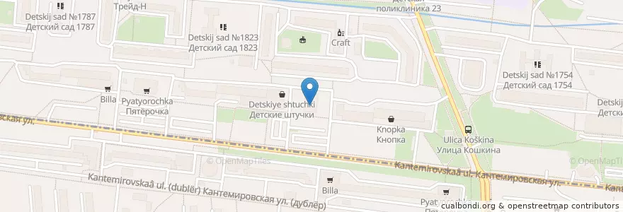 Mapa de ubicacion de Кура en Rusia, Distrito Federal Central, Москва, Южный Административный Округ, Район Москворечье-Сабурово.