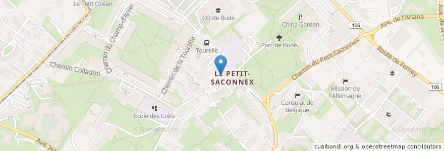 Mapa de ubicacion de Café du Soleil en Schweiz/Suisse/Svizzera/Svizra, Genève, Genève, Genève.