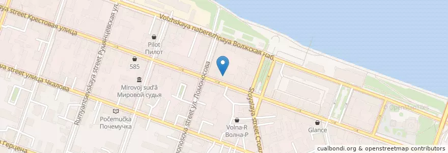 Mapa de ubicacion de Эльдорадо en Rusia, Distrito Federal Central, Óblast De Yaroslavl, Рыбинский Район, Городской Округ Рыбинск.