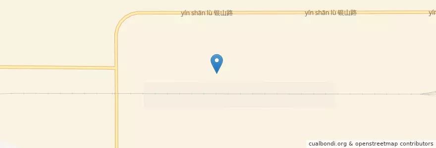 Mapa de ubicacion de 四龙路街道 en China, Gansu, 白银市, 白银区, 四龙路街道.