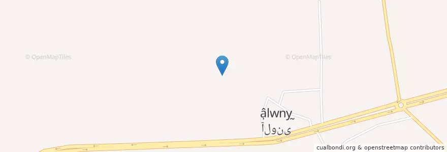 Mapa de ubicacion de شهر آلونی en Irão, استان چهارمحال و بختیاری, شهرستان خانمیرزا, بخش خانمیرزا, دهستان خانمیرزا.