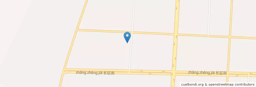 Mapa de ubicacion de 军垦路街道 en 中国, 新疆维吾尔自治区, 五家渠市 ئۇجاچۇ شەھرى, 军垦路街道.