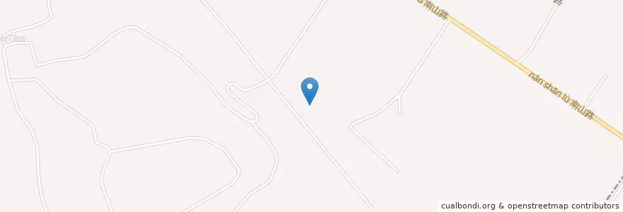 Mapa de ubicacion de 南滩街道 en Chine, Qinghai, ཟི་ལིང་། 西宁市, 城中区, 南滩街道.