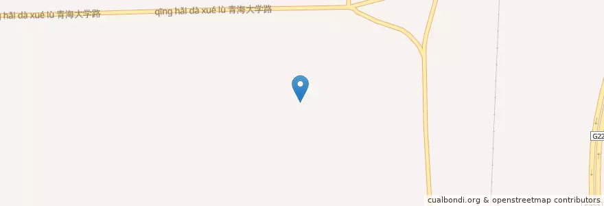Mapa de ubicacion de 廿里铺镇 en 中国, 青海省, ཟི་ལིང་། 西宁市, 城北区, 廿里铺镇.