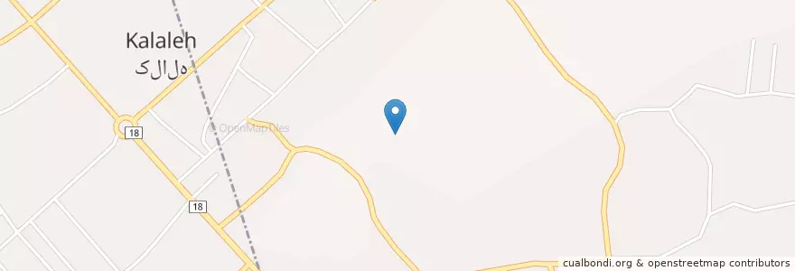 Mapa de ubicacion de کلاله en ایران, استان گلستان, شهرستان کلاله, بخش مرکزی, آق سو.