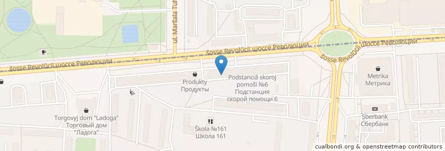 Mapa de ubicacion de Солис en Russia, Northwestern Federal District, Leningrad Oblast, Saint Petersburg, Красногвардейский Район.