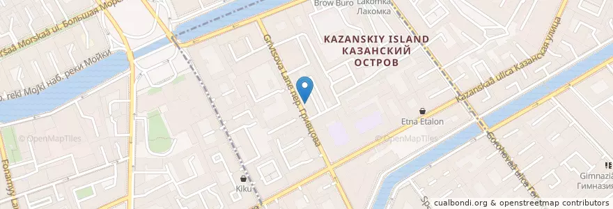 Mapa de ubicacion de ШарБар en Russia, Northwestern Federal District, Leningrad Oblast, Saint Petersburg, Адмиралтейский Район.