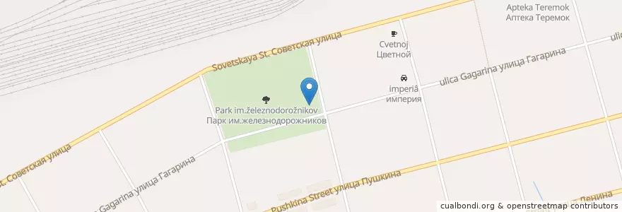 Mapa de ubicacion de Сказка en Rússia, Distrito Federal Do Sul, Oblast De Rostov, Городской Округ Каменск-Шахтинский.