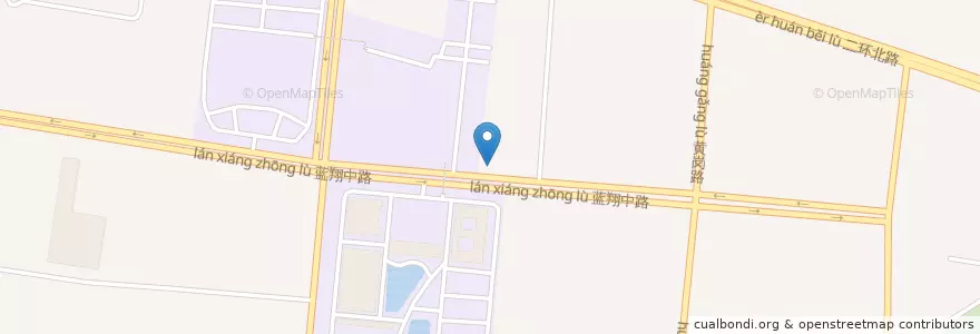 Mapa de ubicacion de 药山街道 en 中国, 山东省, 济南市, 天桥区, 药山街道.