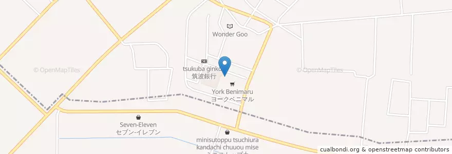 Mapa de ubicacion de マクドナルド en Japon, Préfecture D'Ibaraki, かすみがうら市.