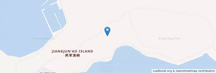 Mapa de ubicacion de 將軍澳嶼 en Taiwan, 澎湖縣, 臺灣省, 將軍澳嶼, 望安鄉.