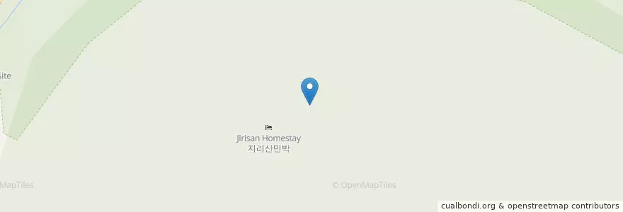 Mapa de ubicacion de 마산면 en 대한민국, 전라남도, 구례군, 마산면.