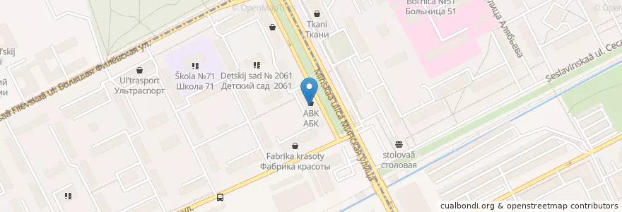Mapa de ubicacion de Старый Лекарь en Rússia, Distrito Federal Central, Москва, Западный Административный Округ, Район Фили-Давыдково, Район Филёвский Парк.