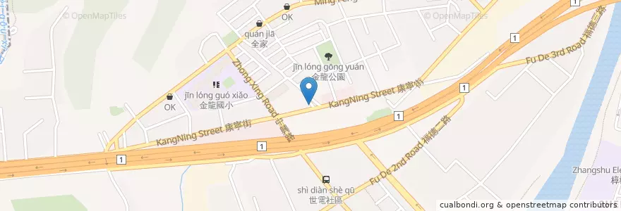 Mapa de ubicacion de Soya Cafe en Taiwán, Nuevo Taipéi, Hsichih.