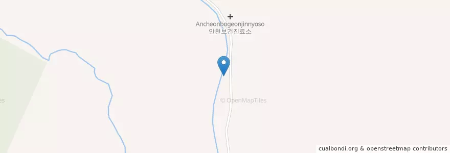 Mapa de ubicacion de 화남면 en Corea Del Sur, Gyeongsang Del Norte, 영천시, 화남면.