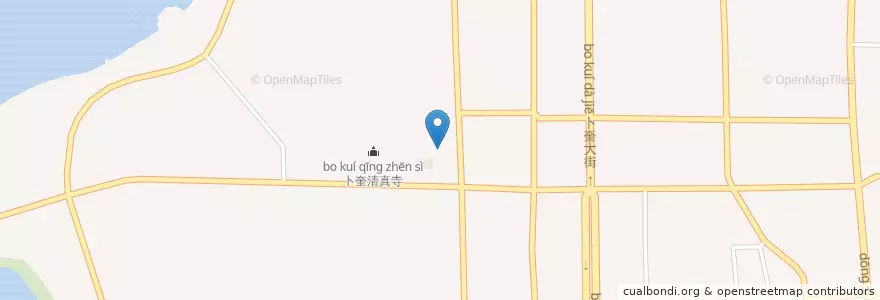 Mapa de ubicacion de 卜奎街道 en Chine, Heilongjiang, 齐齐哈尔市, 建华区, 卜奎街道.