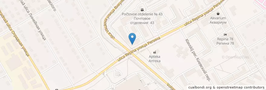 Mapa de ubicacion de Классика en Russia, Уральский Федеральный Округ, Свердловская Область, Городской Округ Екатеринбург.