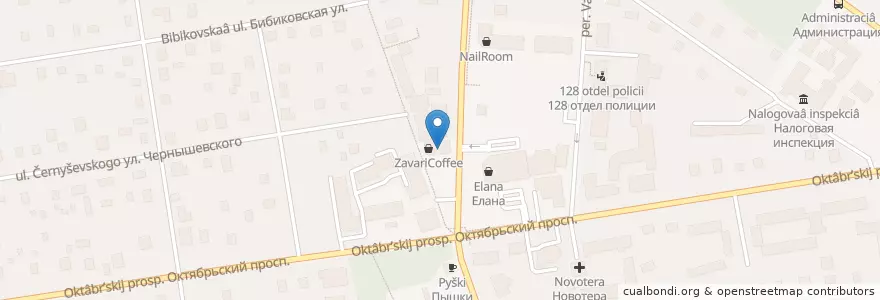 Mapa de ubicacion de ВТБ en ロシア, 北西連邦管区, レニングラード州, Всеволожский Район, Город Всеволожск.