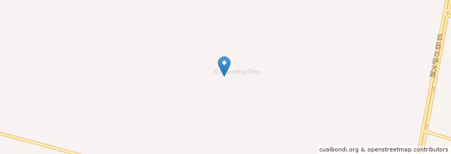 Mapa de ubicacion de 杏南街道办事处 en 中国, 黑龙江省, 大庆市, 红岗区, 杏树岗镇, 杏南街道办事处.
