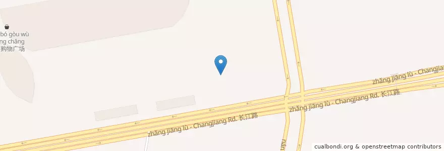 Mapa de ubicacion de 新春街道办事处 en Chine, Heilongjiang, District De Nangang, 新春街道办事处.