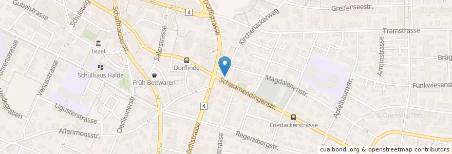 Mapa de ubicacion de Thaifood Express en Svizzera, Zurigo, Distretto Di Zurigo, Zurigo.