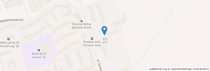 Mapa de ubicacion de АТС en Rússia, Distrito Federal Central, Тульская Область, Городской Округ Новомосковск.