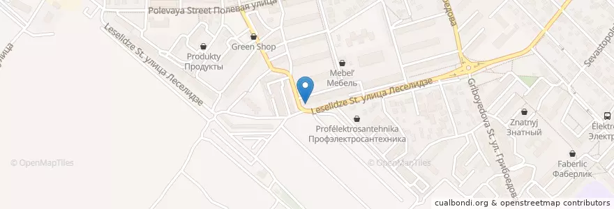 Mapa de ubicacion de Сбербанк en Rusia, Южный Федеральный Округ, Krai De Krasnodar, Городской Округ Геленджик.