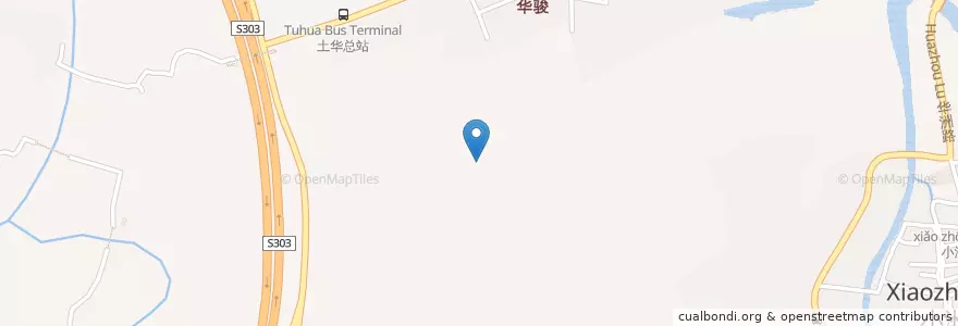 Mapa de ubicacion de 华洲街道 en 中国, 広東省, 広州市, 海珠区, 华洲街道.
