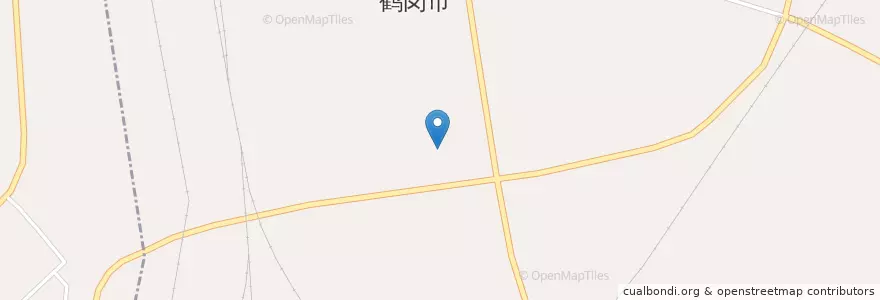 Mapa de ubicacion de 胜利街道 en 中国, 黒竜江省, 鶴崗市, 向阳区, 胜利街道.
