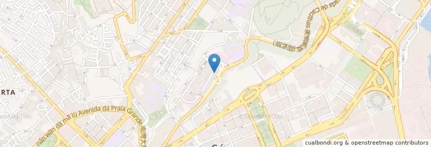 Mapa de ubicacion de 澳門市 en 中国, 澳門, 广东省, 澳門市, 珠海市, 香洲区.