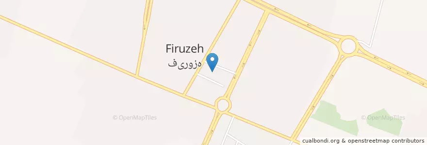 Mapa de ubicacion de Firoozeh en Iran, Razavi Khorasan, Firuzeh County, Centeral Direction, Takht E Jolgeh, Firoozeh.