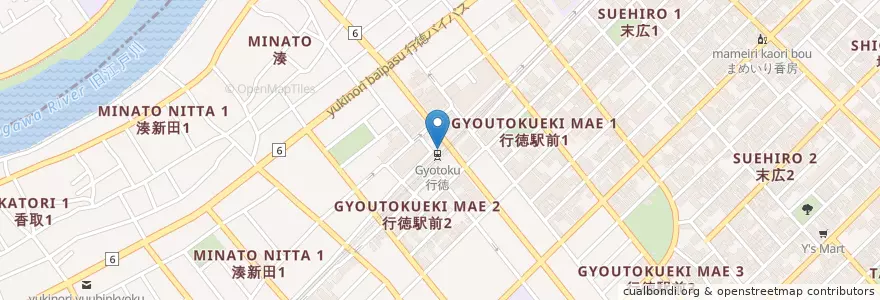 Mapa de ubicacion de Custard en ژاپن, 千葉県, 市川市.