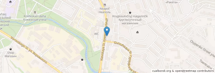 Mapa de ubicacion de 36.7 en Russia, South Federal District, Autonomous Republic Of Crimea, Republic Of Crimea, Simferopol District, Simferopol Municipality Council, Simferopol (Urban Okrug).