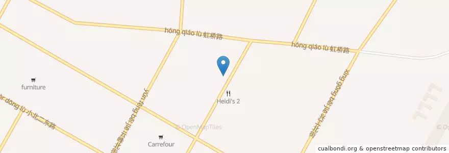 Mapa de ubicacion de 霁虹街道 en 中国, 辽宁省, 沈阳市, 铁西区, 霁虹街道.