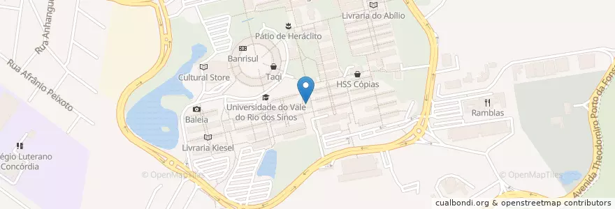 Mapa de ubicacion de Fratello en Brazil, Jižní Region, Rio Grande Do Sul, Região Metropolitana De Porto Alegre, Região Geográfica Intermediária De Porto Alegre, Região Geográfica Imediata De Novo Hamburgo - São Leopoldo, São Leopoldo.
