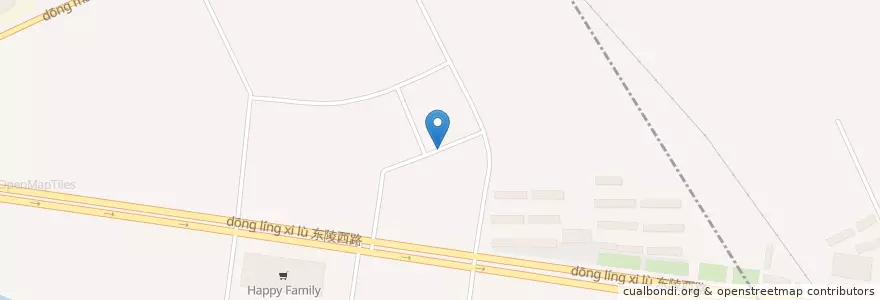 Mapa de ubicacion de 新东街道 en China, Liaoning, 沈阳市, 新东街道.