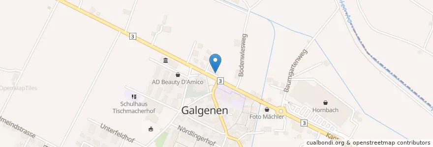 Mapa de ubicacion de Wüst Bäckerei en Switzerland, Schwyz, March, Galgenen.