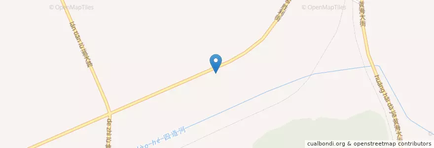Mapa de ubicacion de 西城街道 en Cina, Liaoning, 丹东市, 振兴区, 西城街道.