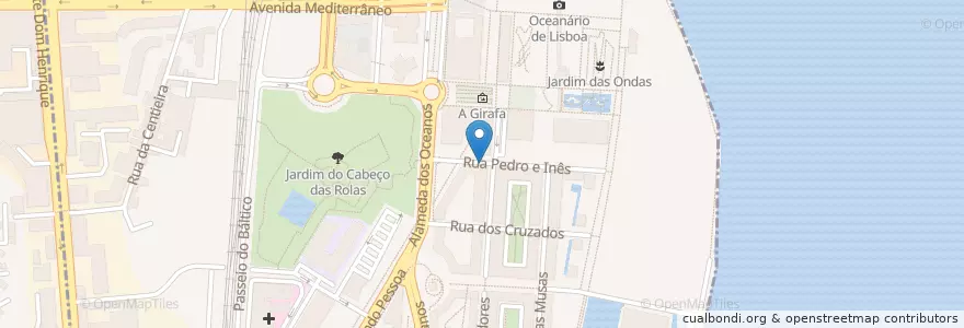 Mapa de ubicacion de LSB-00035 en Portugal, Lissabon, Grande Lisboa, Lissabon, Parque Das Nações.
