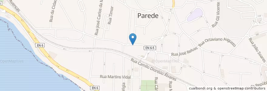 Mapa de ubicacion de CSC-00008 en البرتغال, Área Metropolitana De Lisboa, Lisboa, Grande Lisboa, Cascais.